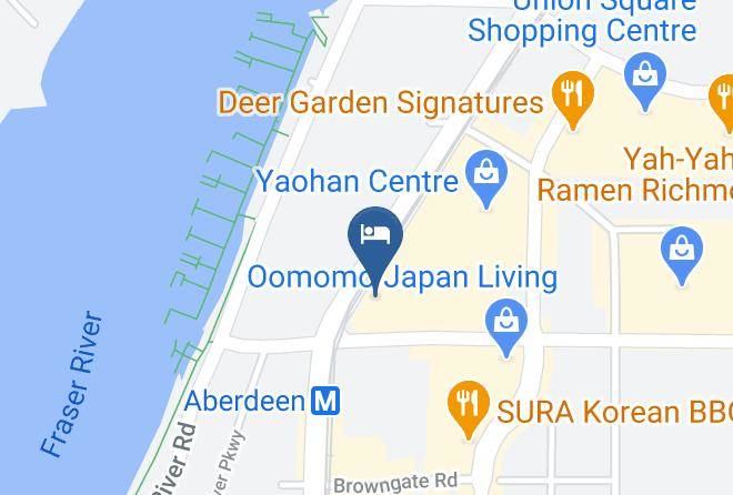 Radisson Hotel Vancouver Airport Map