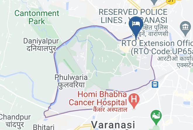 Varanasi - Radisson Hotel Varanasi Maps