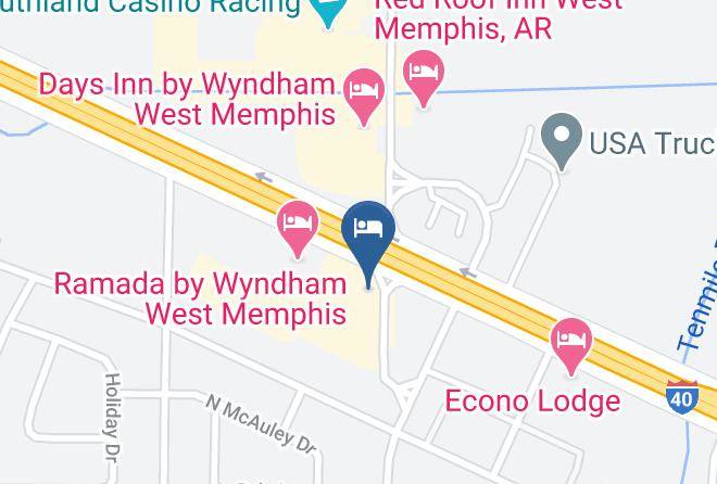 Crittenden - Radisson Hotel West Memphis Maps