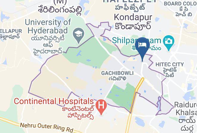 Hyderabad - Radisson Hyderabad Hitec City Maps