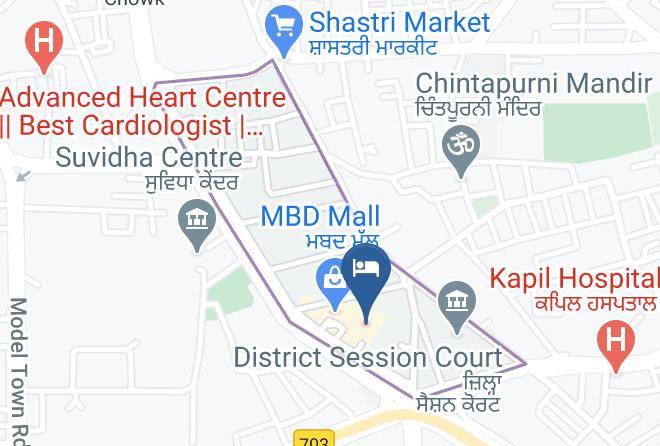Jalandhar - Radisson Jalandhar Maps
