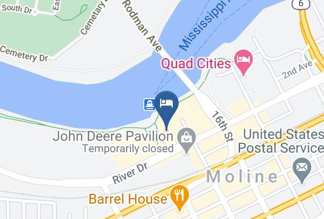 Rock Island - Radisson On John Deere Commons Moline Maps
