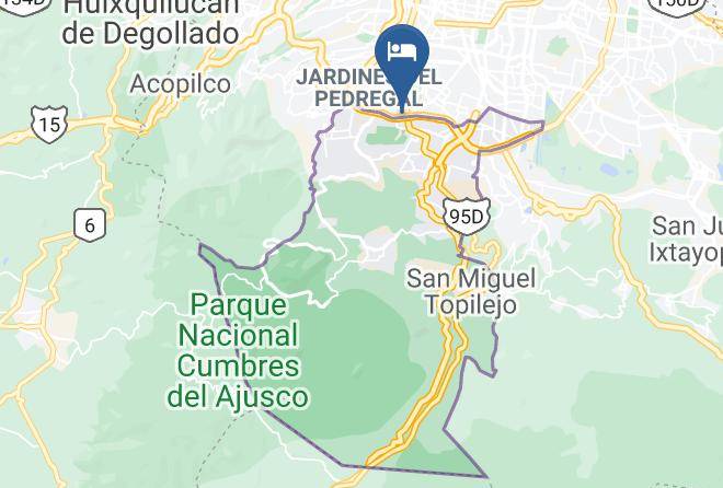 Tlalpan - Radisson Paraiso Hotel Maps