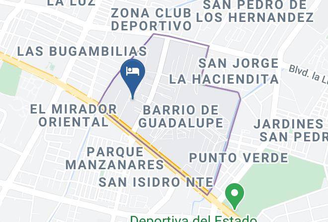 Leon - Radisson Poliforum Plaza Hotel Leon Maps