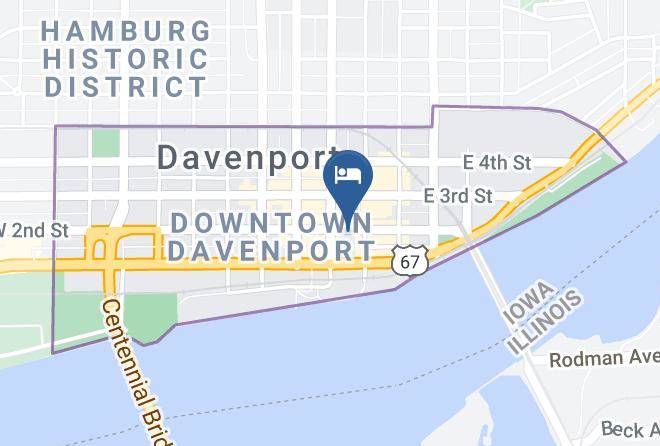 Scott - Radisson Quad City Plaza Maps