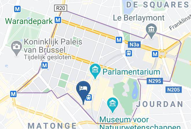 Elsene - Radisson Red Maps