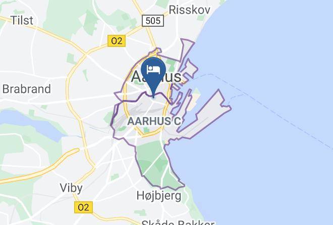 Arhus - Radisson Red Hotel Aarhus Maps
