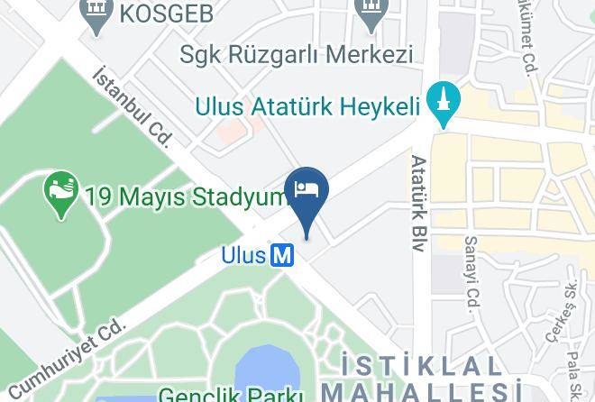 Altindag - Radisson Blu Hotel Ankara Maps