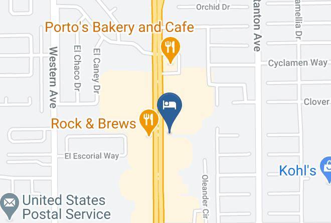 Orange - Radisson Suites Hotel Anaheim Buena Park Maps