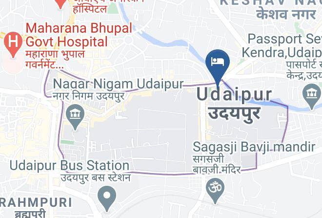 Udaipur - Radisson Udaipur Maps