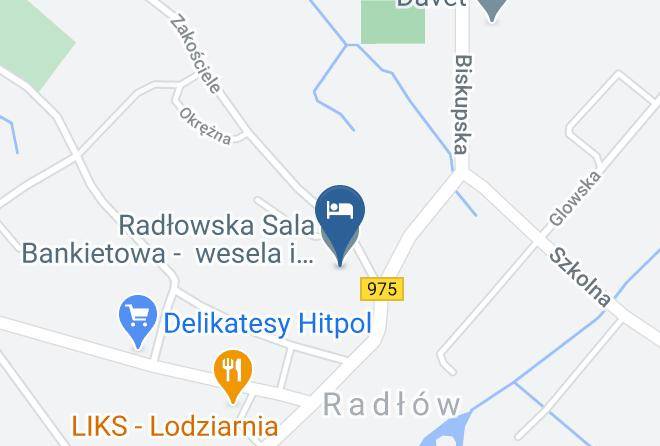 Tarnowski - Radlowska Sala Bankietowa Maps