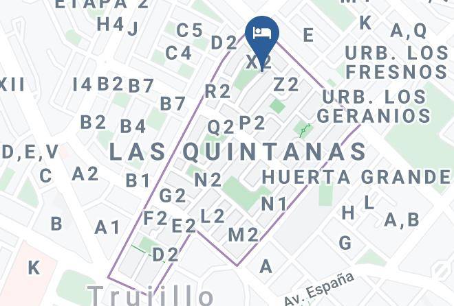 Trujillo - Rado Hotel Quintanas Maps