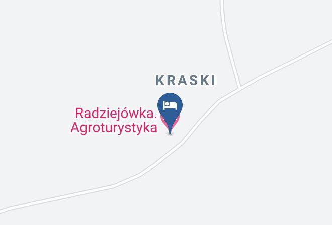 Wegorzewonty - Radziejowka Agroturystyka Maps