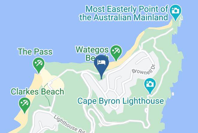 Byron - Raes On Wategos Maps