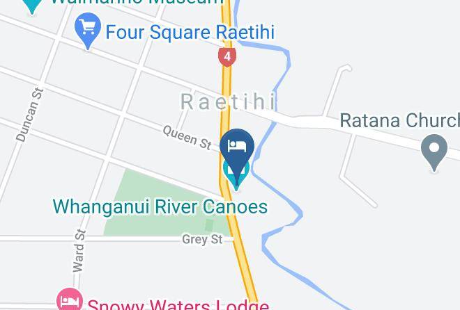 Ruapehu - Raetihi Holiday Park & Cabins Maps
