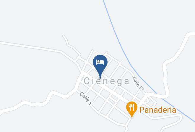 Cienega - Rafa Hotel Boutique Maps