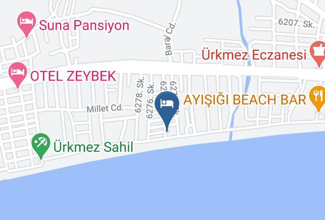 Seferihisar - Rafael Butik Otel Maps