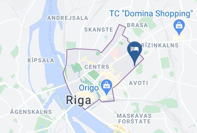 Riga - Rafael Hotel Riga Maps