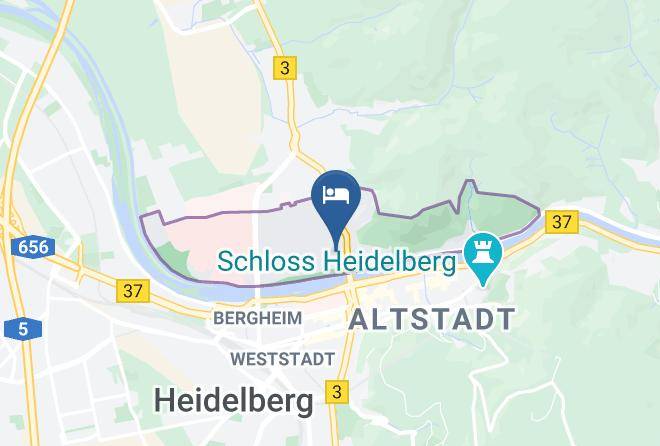 Rafaela Hotel Heidelberg Map