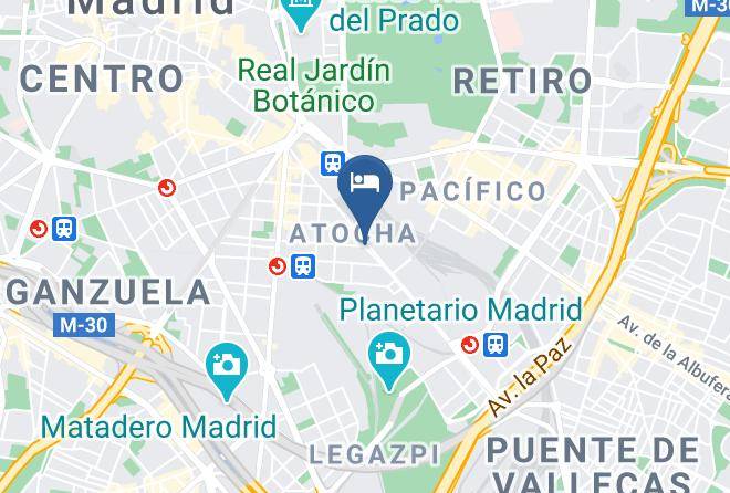 Madrid - Rafaelhoteles Atocha Maps