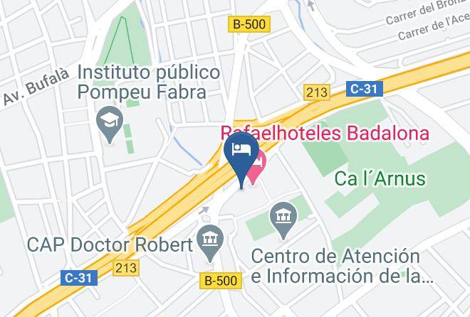 Barcelona - Rafaelhoteles Badalona Maps