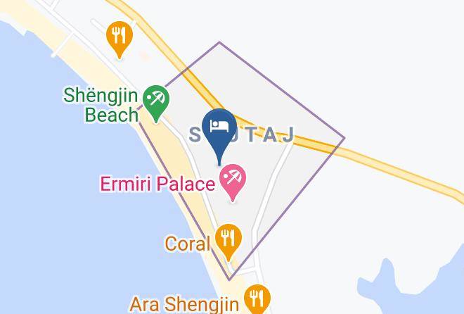 Lezhe - Rafaelo Resort Maps