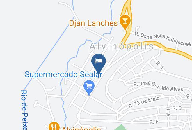 Alvinopolis - Rafain Hotel Maps