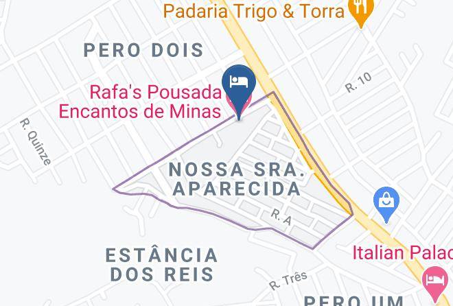 Tresacoes - Rafas Pousada Encantos De Minas Maps