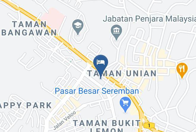 Seremban - Rafayeh Hotel Sdn Bhd Maps