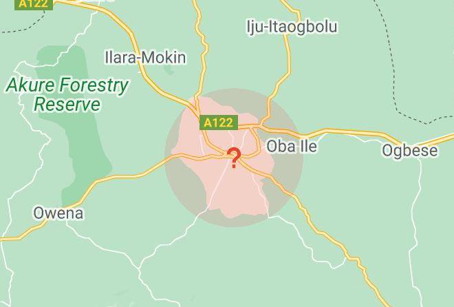 Akure - Rafel Teju Hotel Maps
