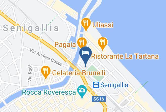 Ancona - Raffaello Hotel Maps