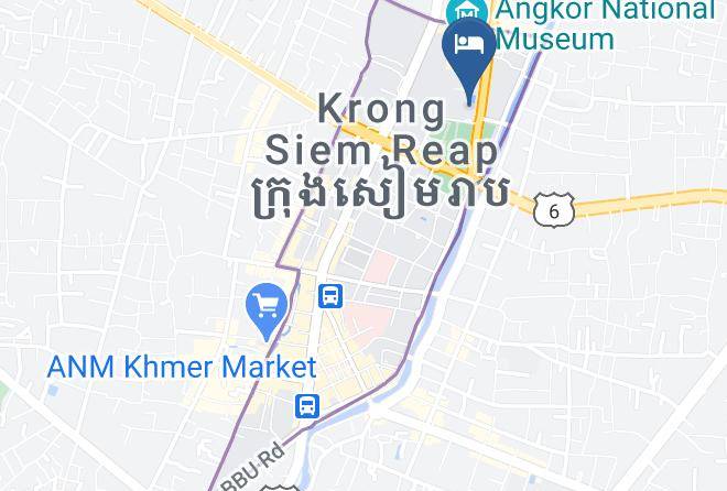 Raffles Grand Hotel D'angkor Karte - Siem Reap - Siem Reab Town