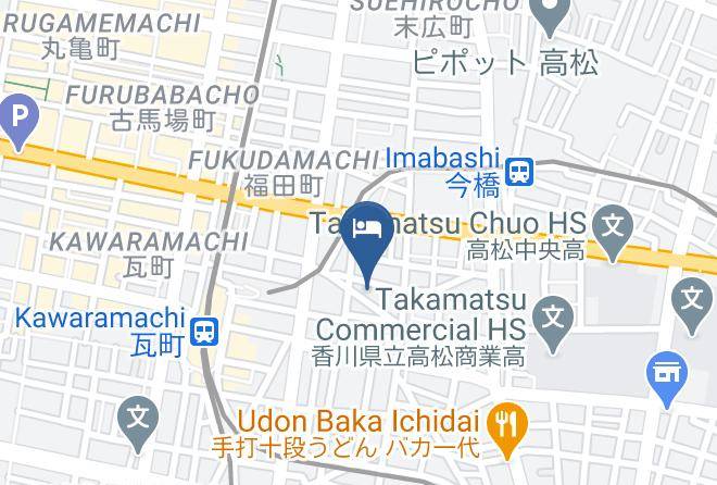 Takamatsu City - Raffles Hotel Takamatsu Maps