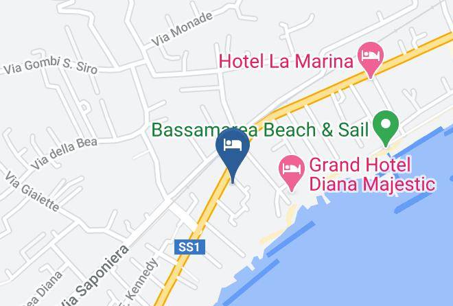 Raffy Family Hotel Map