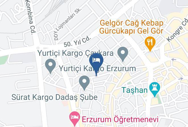Yakutiye - Butik Rafo Hotel Maps