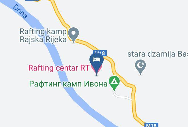 Foca - Rafting Centar Rt Maps