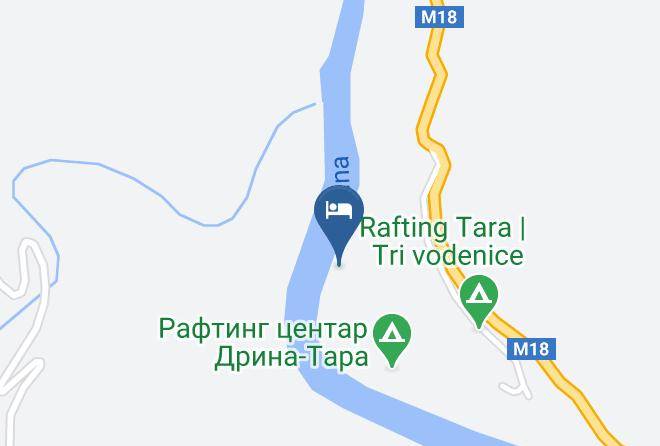 Foca - Rafting Centar Tara Raft Maps