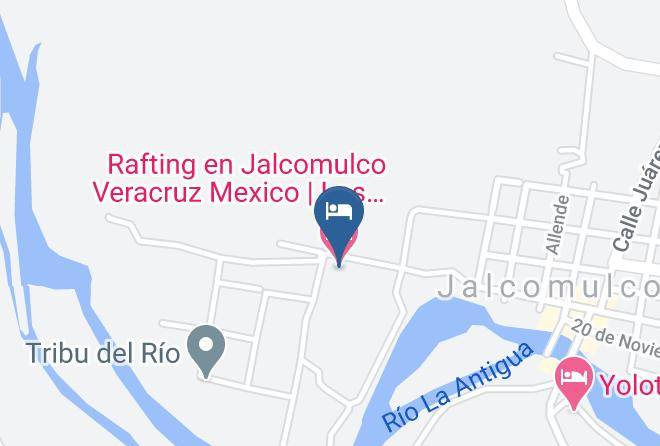 Jalcomulco - Rafting En Jalcomulco Veracruz Mexico Maps