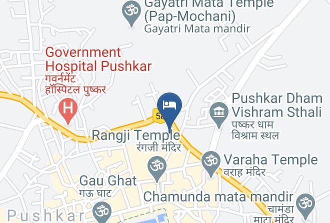 Pushkar - Raghav Resort Maps