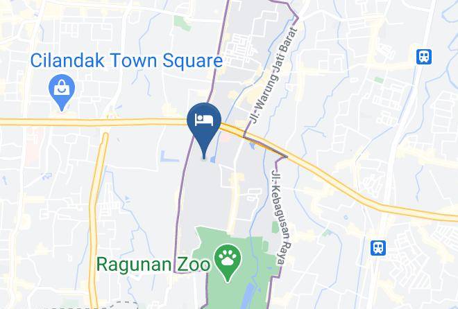 Jakarta Selatan - Ragunan Kost Residence Maps