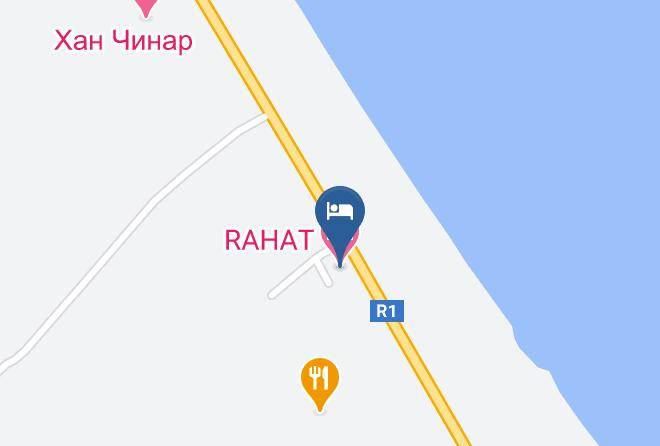 Xacmaz - Rahat Hotel Maps