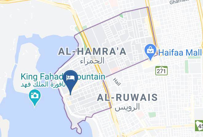 Jeddah - Rahhal Al Bahr Hotel Units Maps