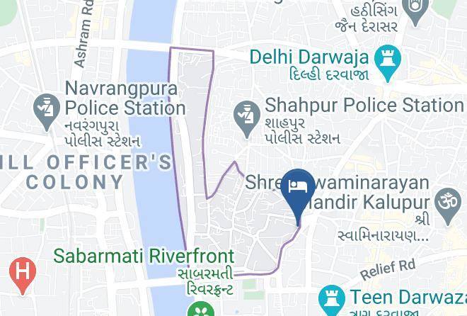 Ahmadabad - Rahil Hotel Maps