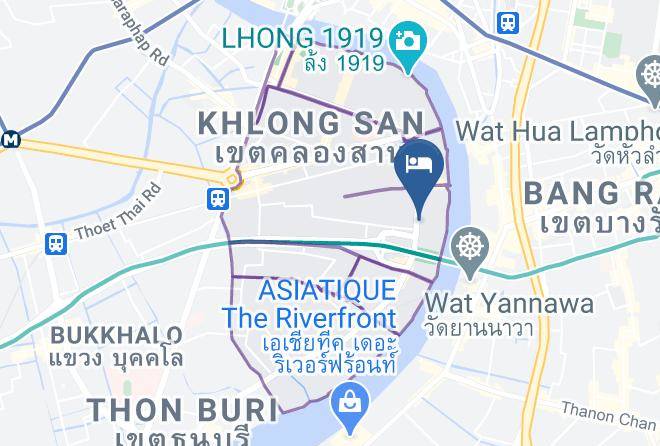 Phra Nakhon - Rahoo Hotel Maps
