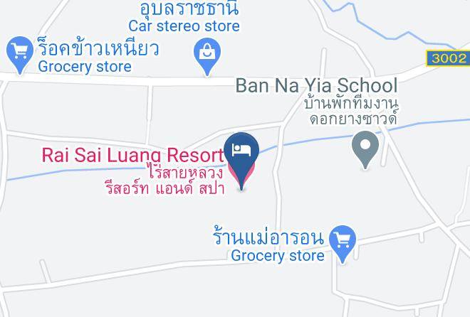 Amphoe Mueang Ubon Ratchathani - Rai Sai Luang Resort Maps