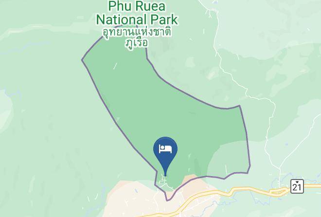 Amphoe Phu Ruea - Rai Waranya Resort Maps