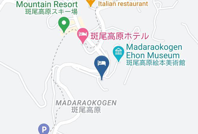 Iiyama City - Raicho Lodge Madarao Maps