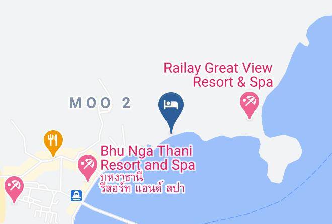 Mueang Krabi District - Railay Garden View Resort Maps