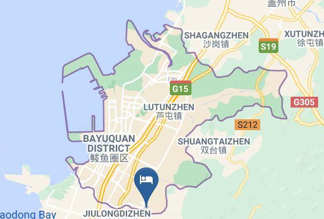 Yingkou - Railway Bureau Xiongyuecheng Sanatorium Maps
