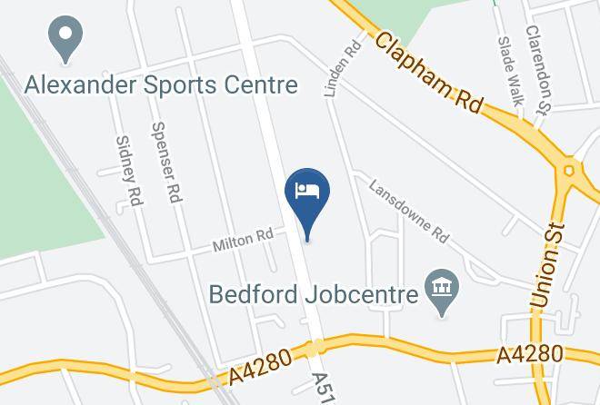 Bedford Borough - Railway Hotel Maps